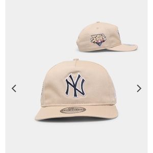 New Era Beige World Series NY Cap